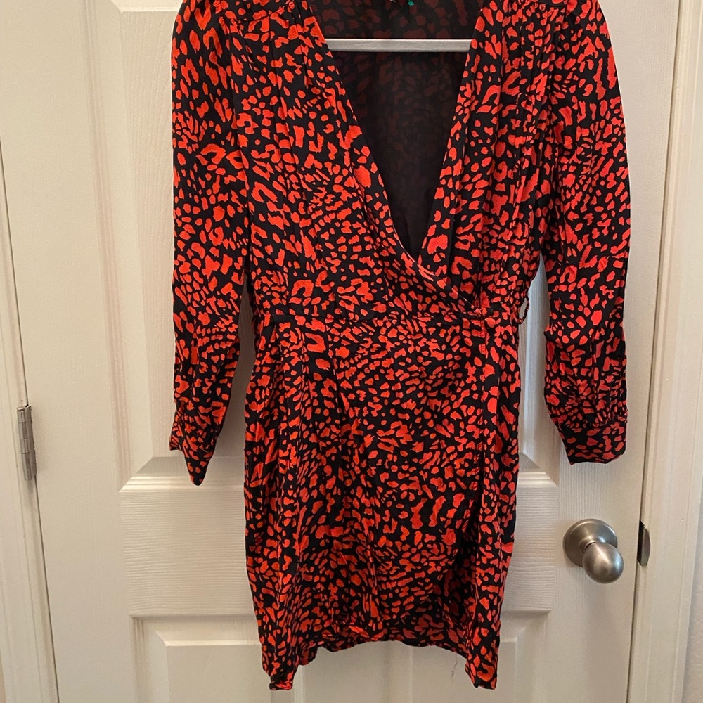 TopShop long sleeve mini dress